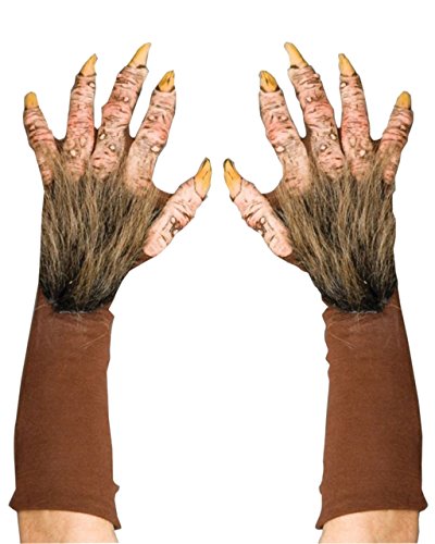 Algopix Similar Product 13 - Zagone Beast Gloves Brown Faux Fur