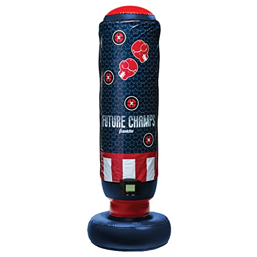 Algopix Similar Product 19 - Franklin Sports Electronic Boxing Bag 