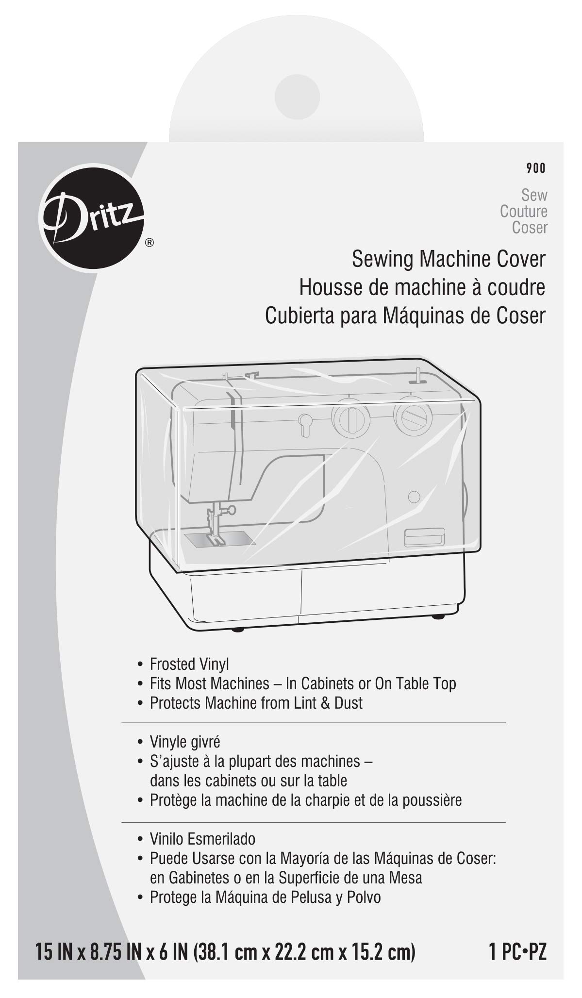 Algopix Similar Product 13 - Dritz Dust Sewing 15 x 834 x 6