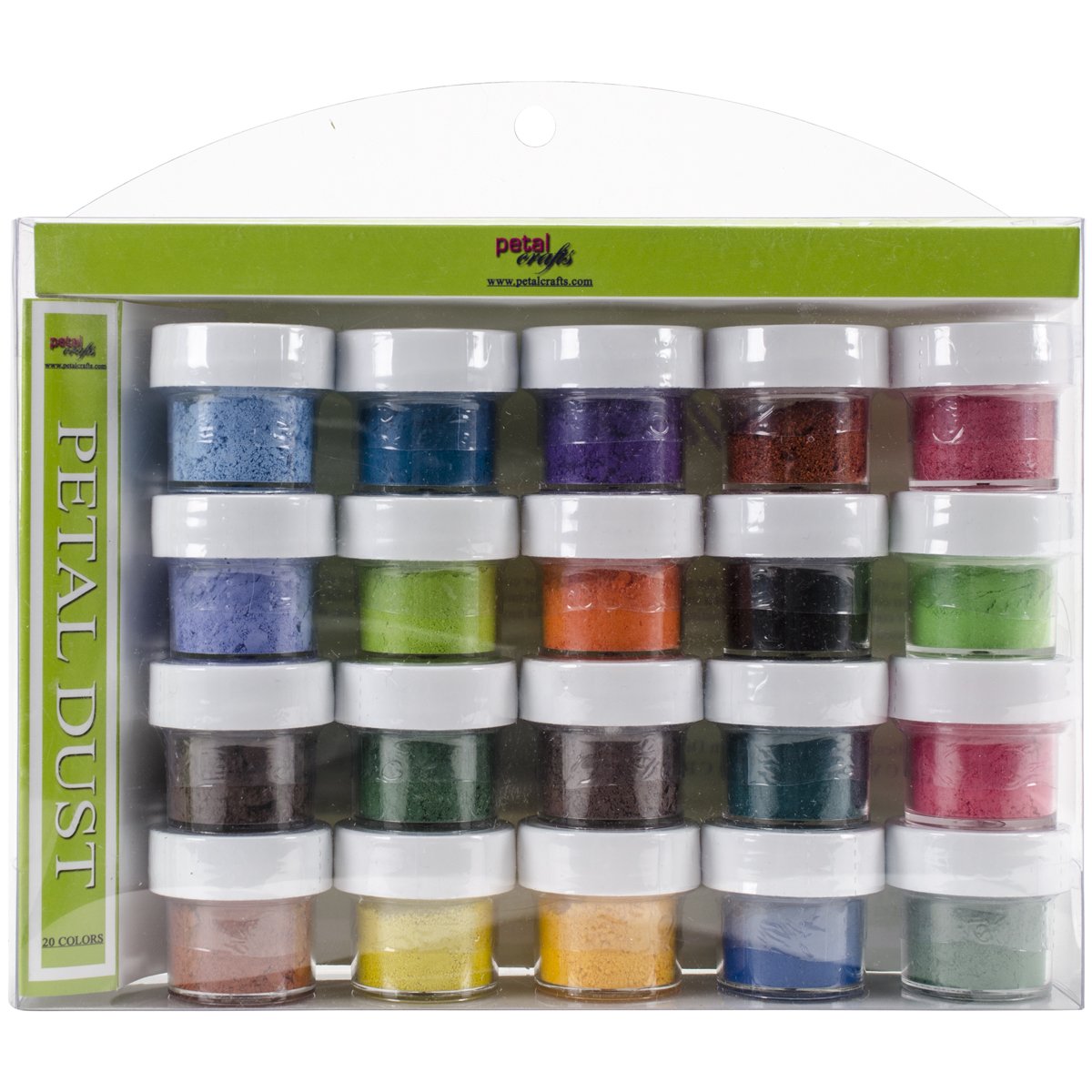 Algopix Similar Product 11 - Petal Crafts Petal Dust Set (20 Pack)