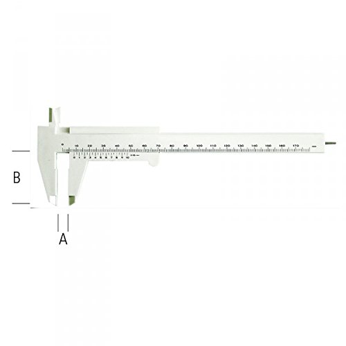 Algopix Similar Product 12 - Metrica 10722 ABS Cailper 150mm WHITE