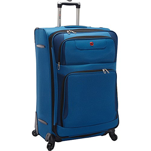 Algopix Similar Product 14 - 29" Spinner Suitcase Color: Blue / Black