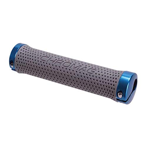 Algopix Similar Product 9 - Chromag Basis Grips Grey/Blue, Pair