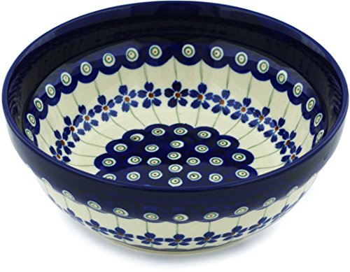 Algopix Similar Product 7 - Polish Pottery Bowl 7inch Flowering