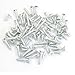 Algopix Similar Product 11 - 85 Pcs Hardware Silver Tone Metal
