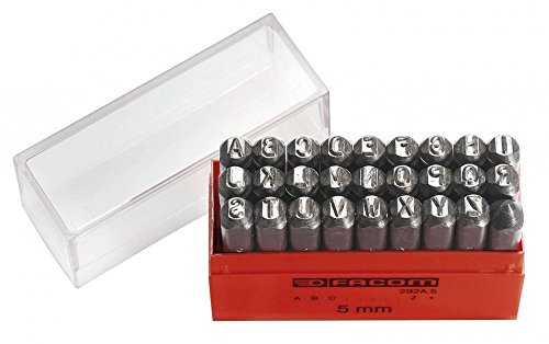 Algopix Similar Product 2 - Facom 292 A3 Set Letters and Point of