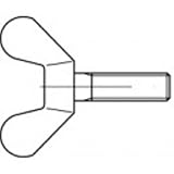 Algopix Similar Product 14 - TOOLCRAFT 106344 Wing Bolts M6 16 mm