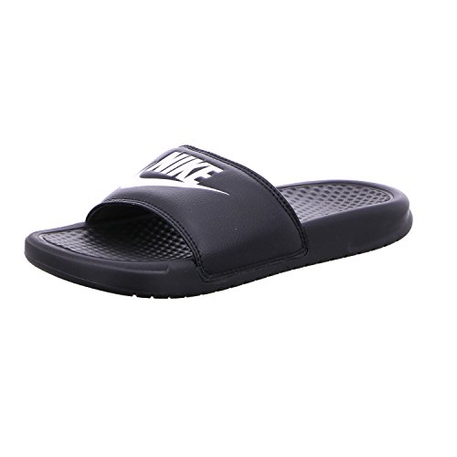 Algopix Similar Product 18 - Nike Benassi JDI - Black / White, 8 D US