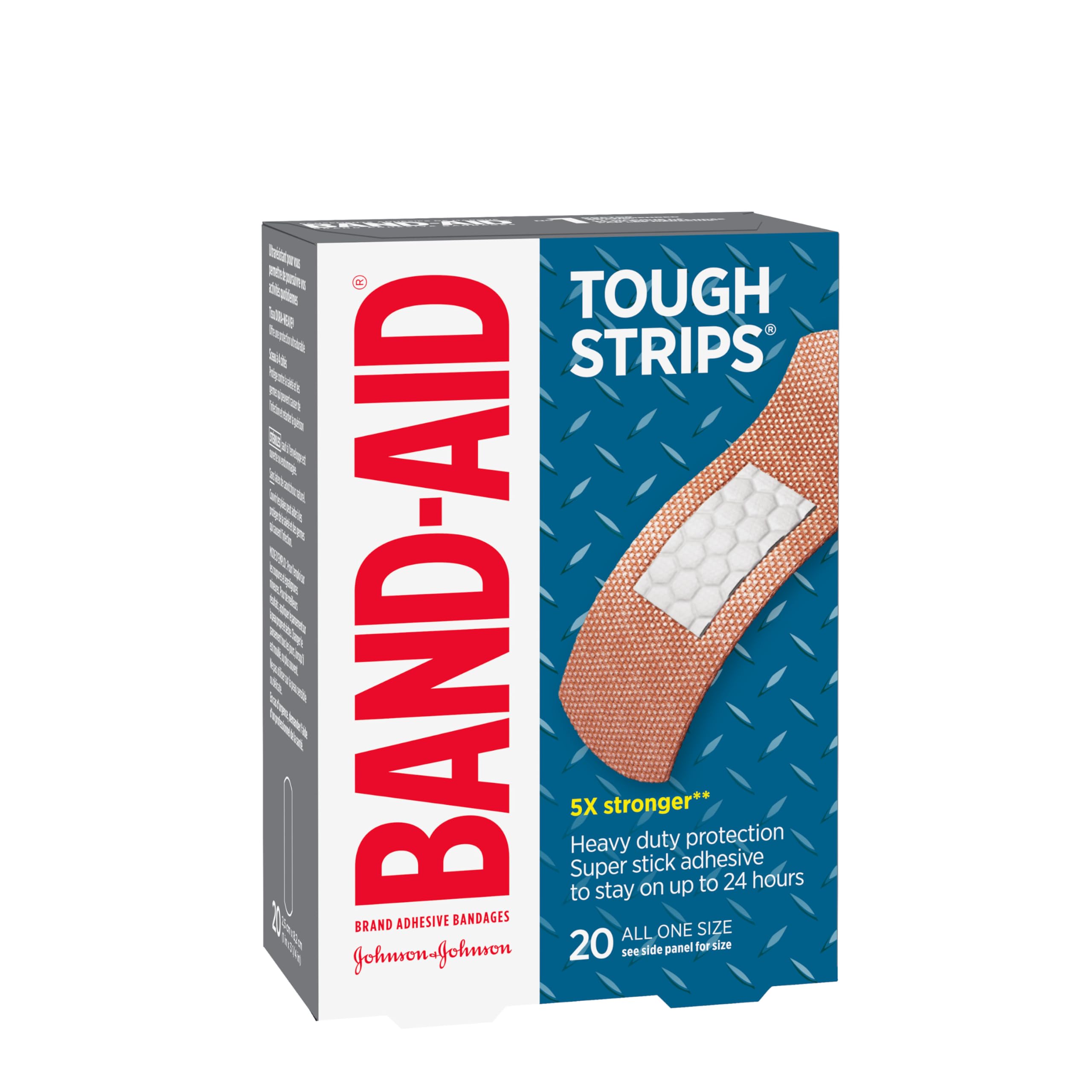 Algopix Similar Product 17 - BandAid Brand Tough Strips Adhesive