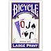Algopix Similar Product 2 - Bicycle Large Print Bridge Size Playing
