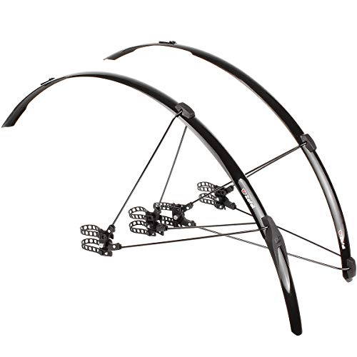 Algopix Similar Product 7 - Zefal R30 Shield Road Bike Mudguard Set