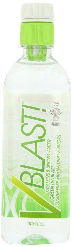 Algopix Similar Product 14 - VBlast Spring Water, Green Tea, 12-Count
