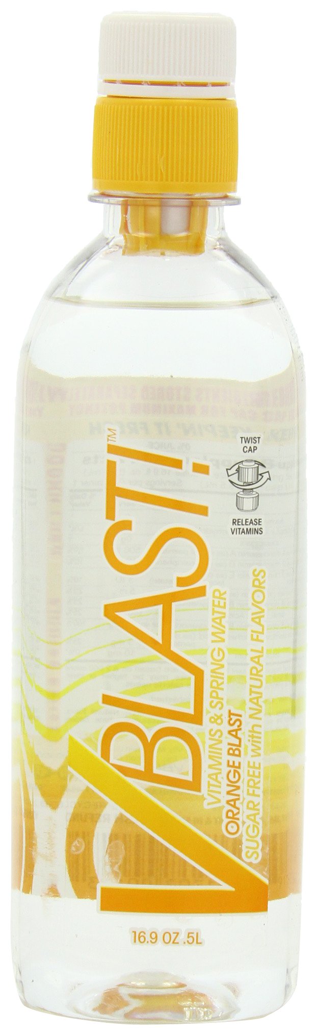 Algopix Similar Product 17 - VBlast Spring Water, Orange, 12-Count