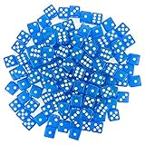Algopix Similar Product 3 - Brybelly 100 Dice, 16mm, Blue