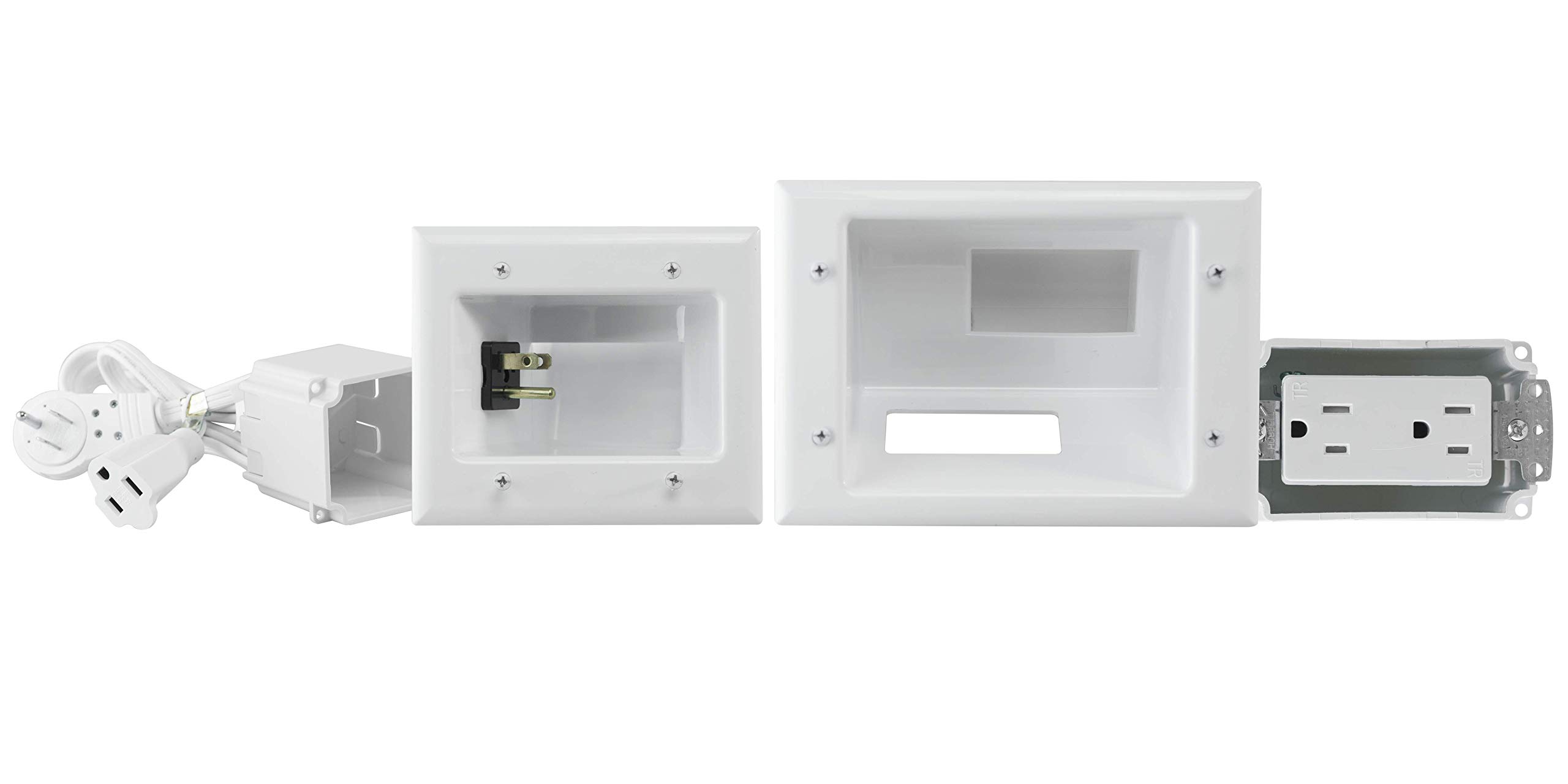 Algopix Similar Product 5 - DATA COMM 450024WH Recessed ProPower