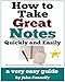 Algopix Similar Product 8 - How To Take Great Notes Quickly And