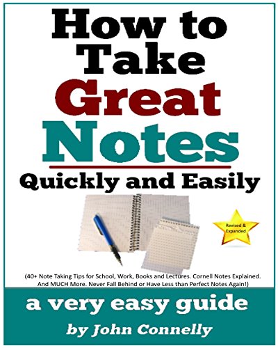 Algopix Similar Product 7 - How To Take Great Notes Quickly And