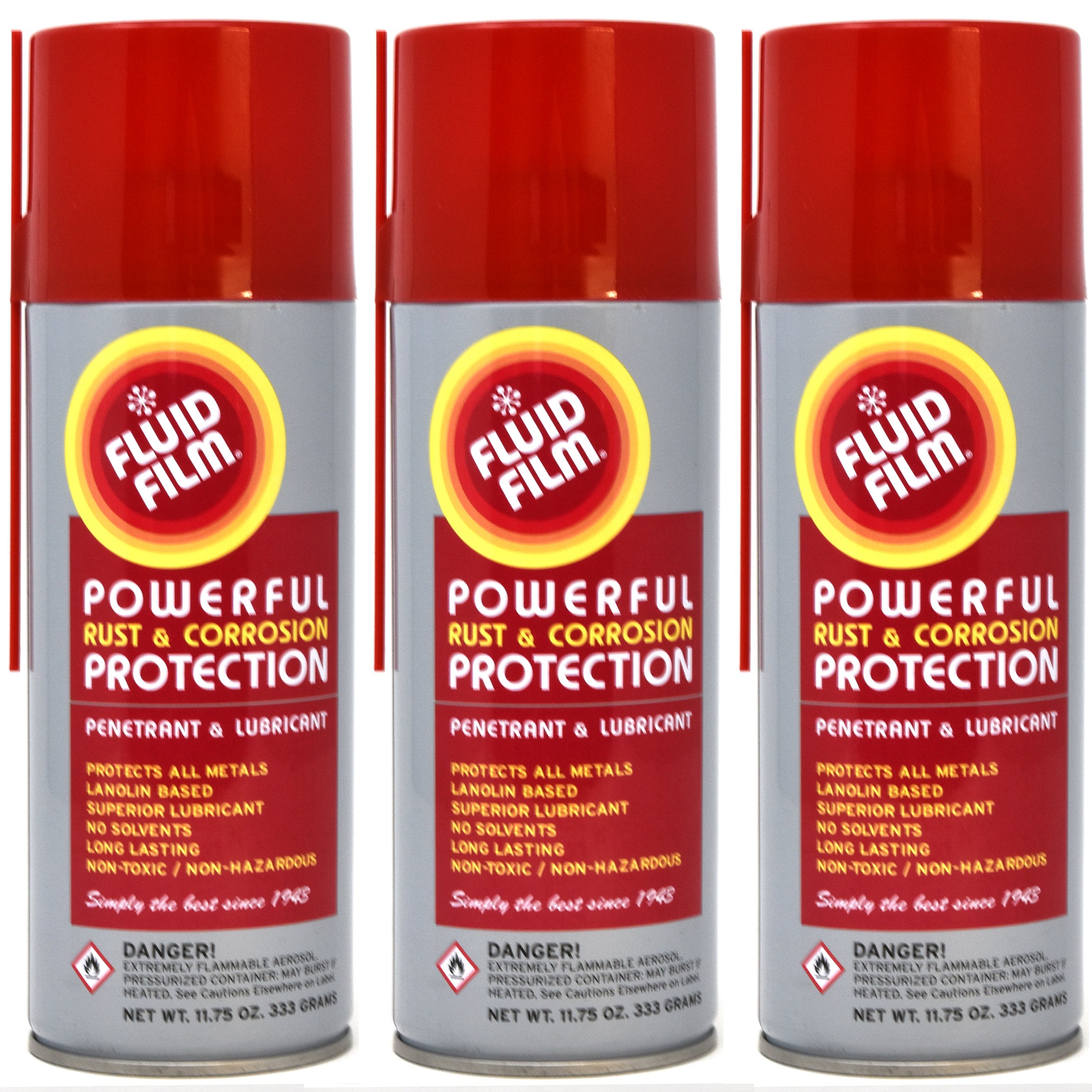 Algopix Similar Product 8 - Fluid Film 3 Aerosol Cans Rust 