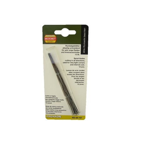 Algopix Similar Product 6 - Proxxon 28747 Spiral Scroll Saw Blades