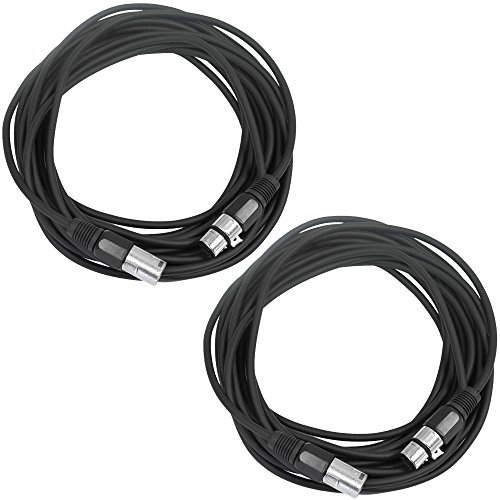 Algopix Similar Product 19 - Seismic AudioSAXLX25Black2Pack Pair