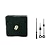 Algopix Similar Product 11 - Quartz Clock Movement Kit with 3 Black