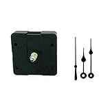 Algopix Similar Product 19 - Quartz Clock Movement Kit with 3 Black