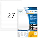 Algopix Similar Product 10 - HERMA 10022 Removable Inscription