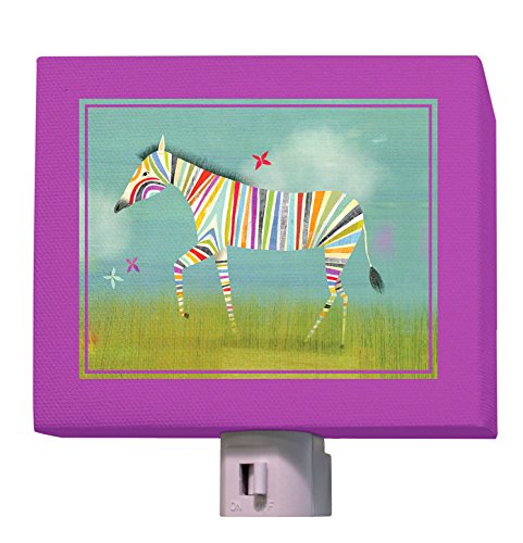 Algopix Similar Product 13 - Oopsy Daisy Night Light Rainbow Zebra