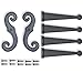 Algopix Similar Product 12 - Decorative Vinyl Shutter Hinges and S