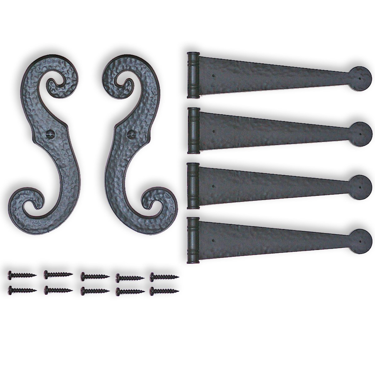 Algopix Similar Product 19 - Decorative Vinyl Shutter Hinges and S