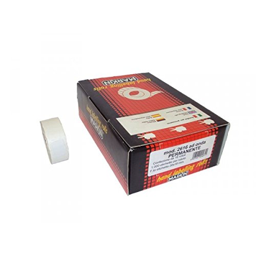 Algopix Similar Product 4 - MARKIN ROTOLO 1000 ETICHETTE 26X16MM