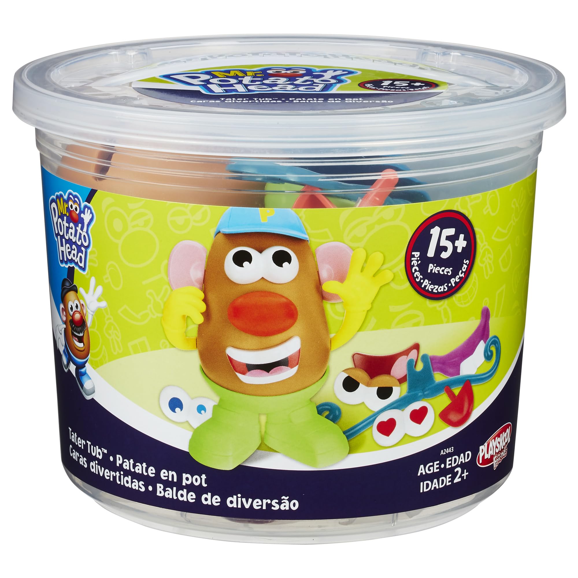 Algopix Similar Product 3 - Mr Potato Head Tater Tub Toy Potato