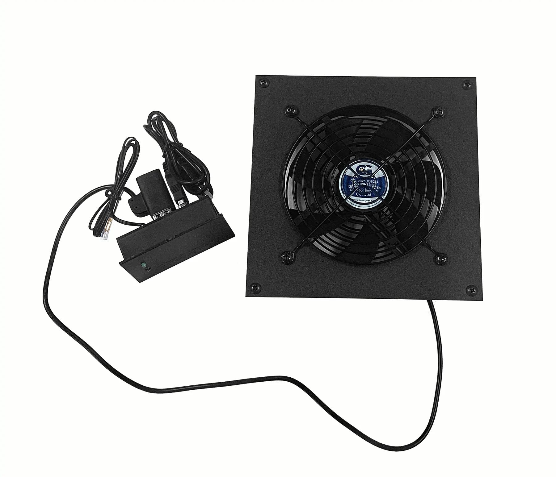 Algopix Similar Product 10 - coolerguys Single 120mm USB Fan with