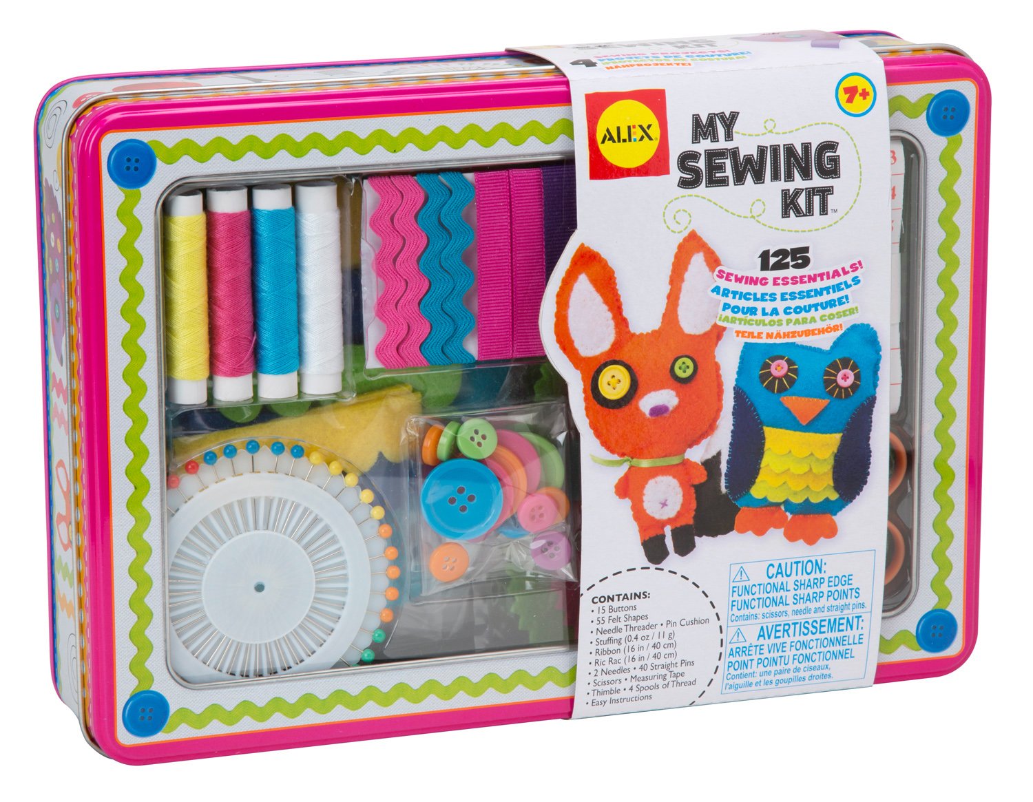 Algopix Similar Product 8 - Alex 191T ALX191T Sewing Kit, Multi/None