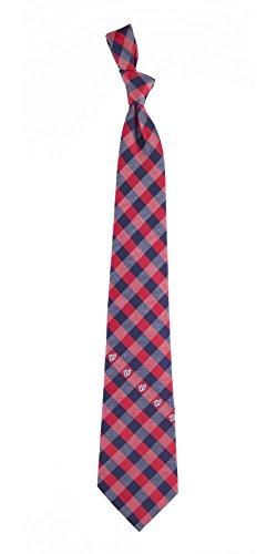 Algopix Similar Product 5 - Washington Nationals Check Poly Necktie