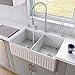 Algopix Similar Product 8 - ALFI brand AB537 White 32Inch Fluted