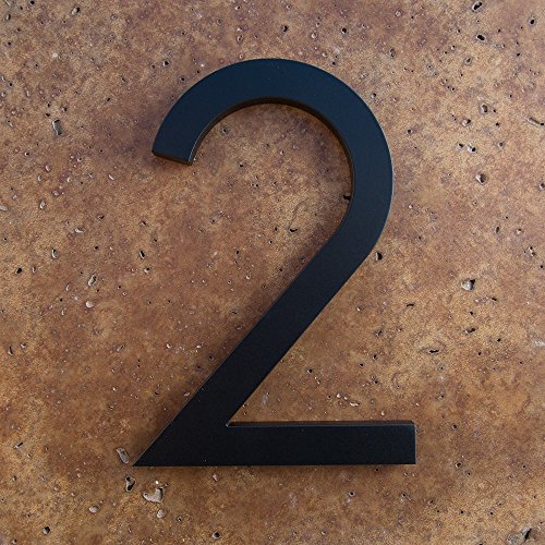 Algopix Similar Product 19 - Modern House Number Black Color