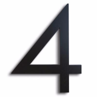 Algopix Similar Product 16 - Modern House Number Black Color