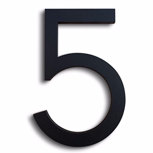 Algopix Similar Product 18 - Modern House Number Black Color