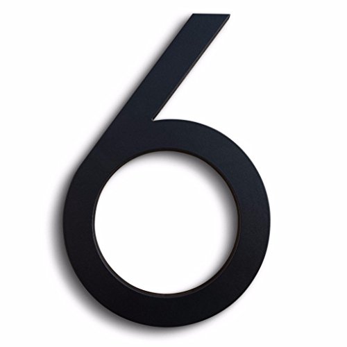 Algopix Similar Product 8 - Modern House Number Black Color