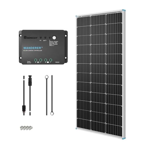 Algopix Similar Product 1 - Renogy 100W 12V Solar Panel Starter