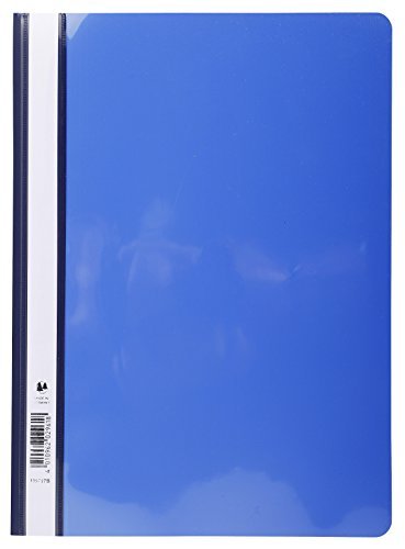 Algopix Similar Product 20 - Exacompta PVC Transfer File Blue Pack