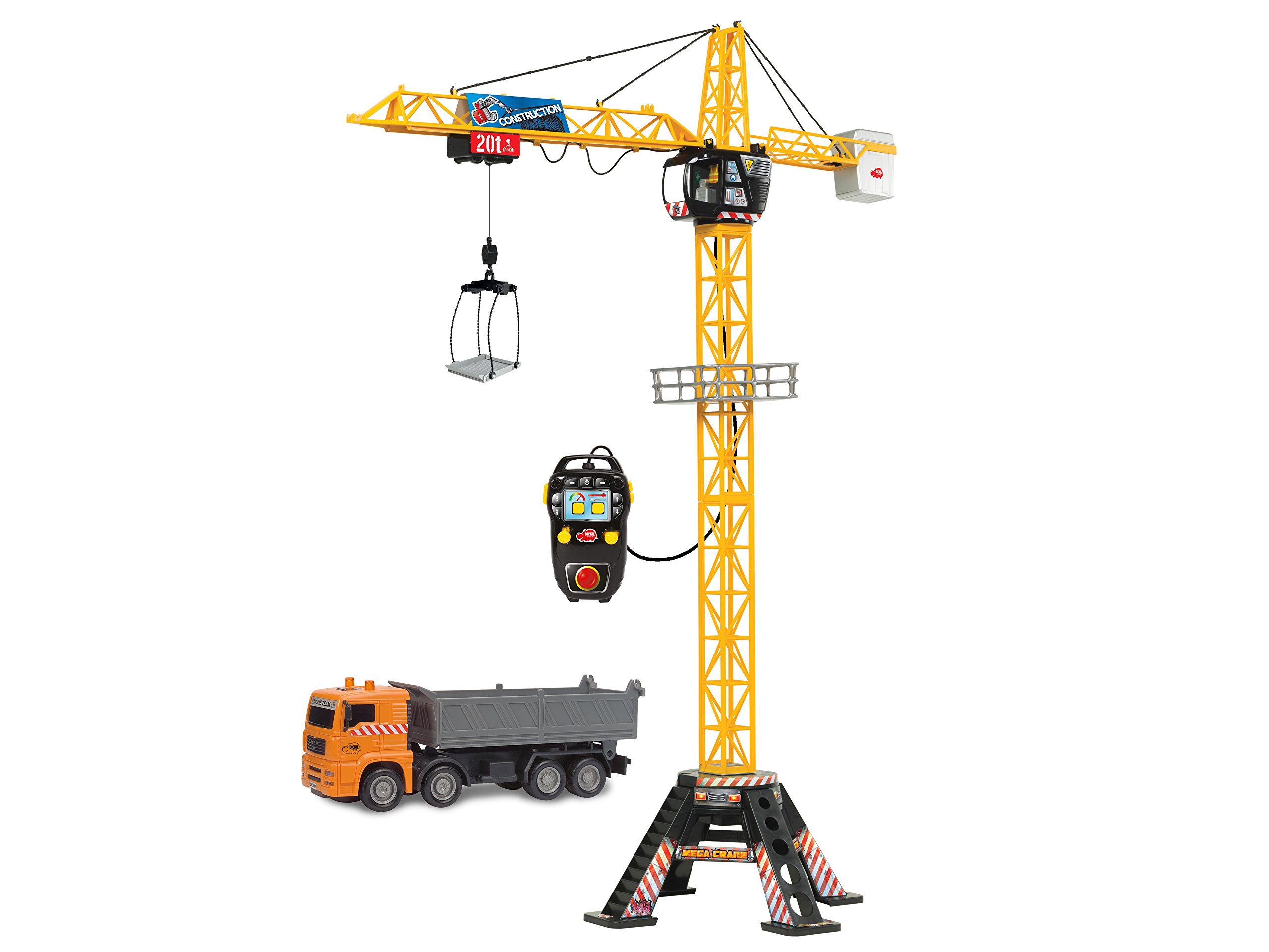 Algopix Similar Product 14 - Dickie Toys 48 Mega Crane and Truck