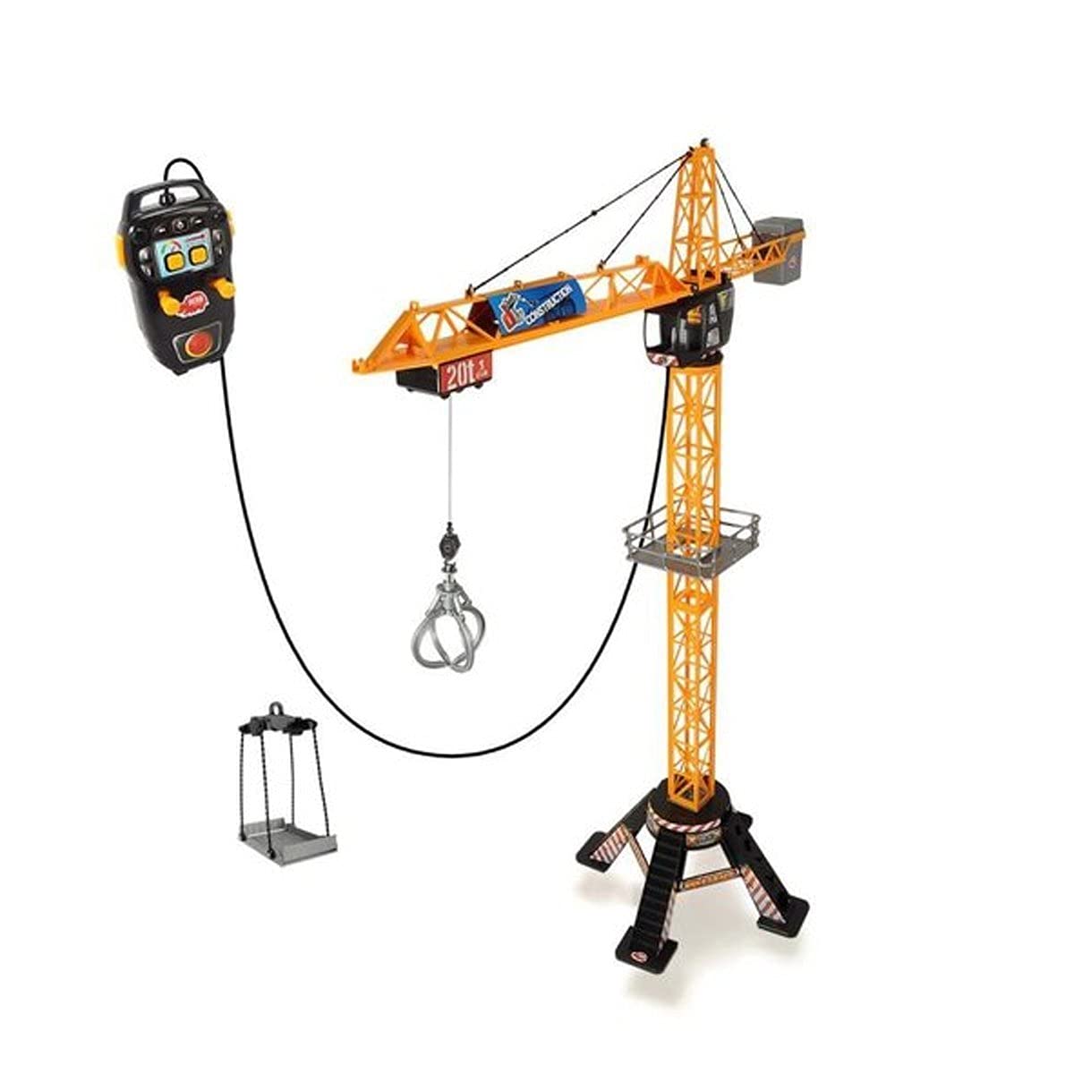 Algopix Similar Product 10 - DICKIE TOYS 48" Mega Crane Playset