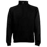 Algopix Similar Product 20 - Fruit of the Loom Mens Zip Neck