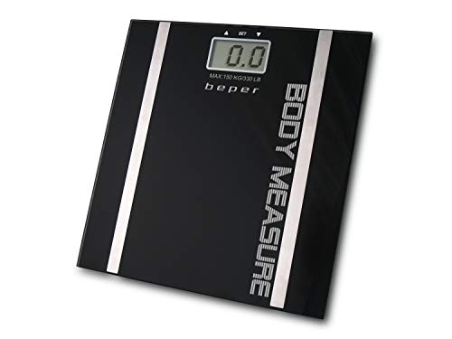 Algopix Similar Product 19 - Beper Body Analysis Scale, Black
