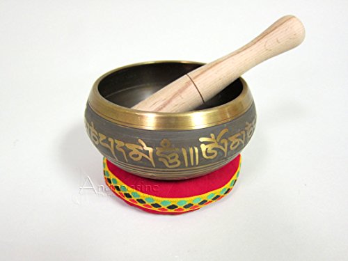 Algopix Similar Product 12 - DOBANI Decorated Singing Bowl 4 34 