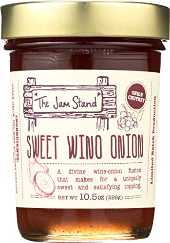 Algopix Similar Product 13 - The Jam Stand Sweet Wino Onion Jam, 8 oz