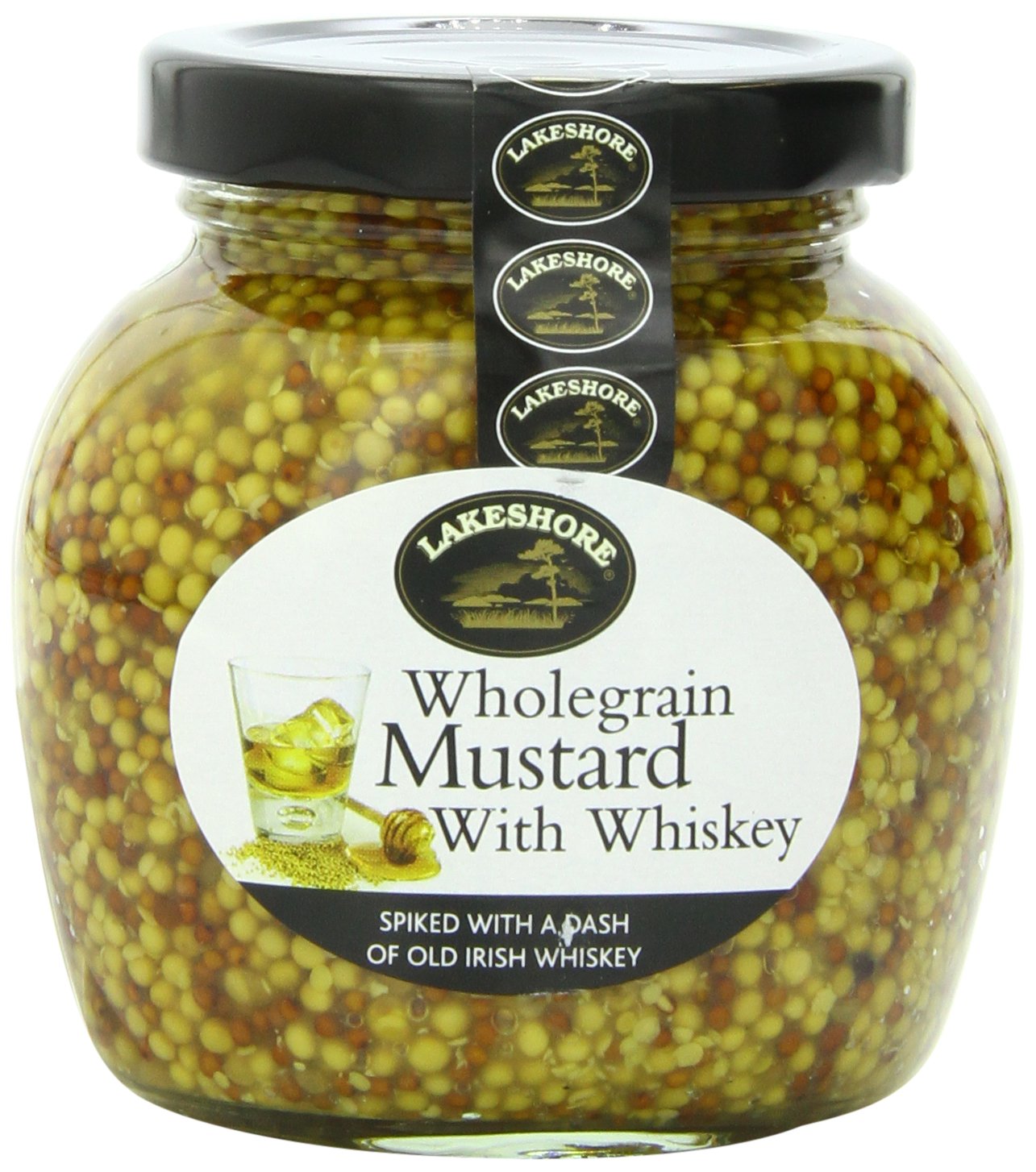 Algopix Similar Product 5 - Lakeshore Wholegrain Mustard with Irish