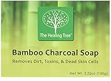 Algopix Similar Product 1 - Bamboo Charcoal Soap Facial Cleansing